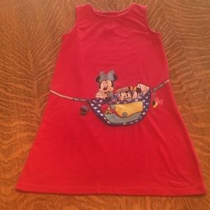 Cute red Minnie Mouse dress
